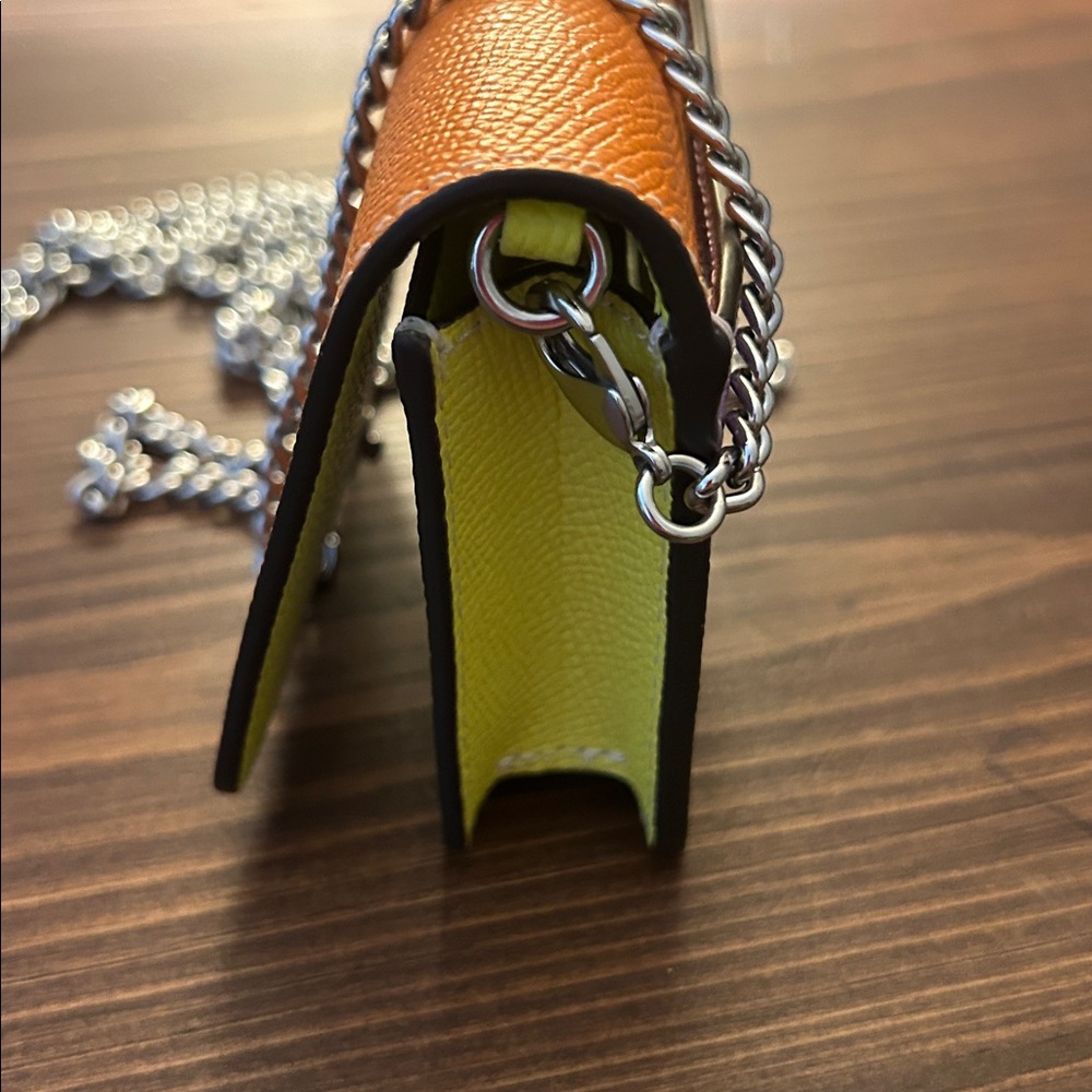 Coach Mini Wallet On A Chain
4” X 3” X 1” EUC - Picture 4 of 8